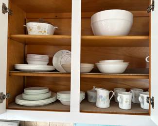 . . .vintage Corning Ware and Corelle
