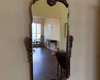 Antique gilt decorative mirror