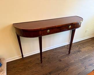 Hekman console table