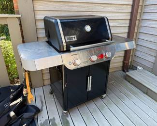 Weber propane gas grill 