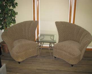 Pair of Rowe chairs