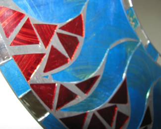 Close up of mirror