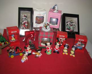Schmid, Christopher Radko and Waterford ornaments