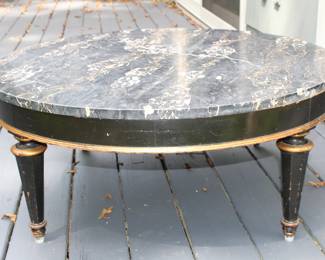 marble table