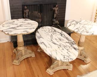 marble tables