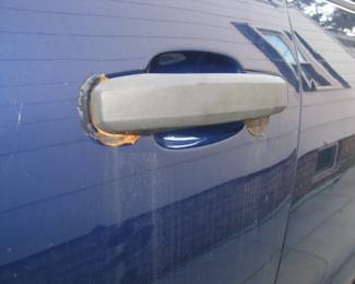 Rust and driver side handles