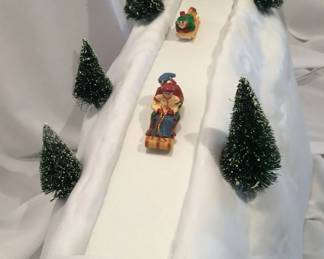 Village Animated Sledding Hill $50