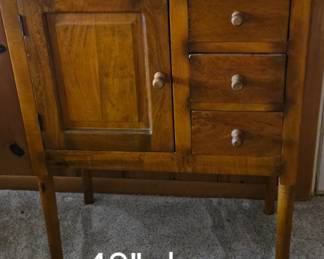 Dry Sink. The height would make it a great baby changing table. No more bending over. $350