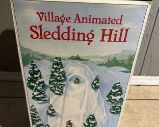 Another animated piece from The Christmas Village $50
