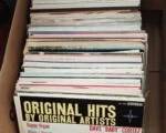 Lots of record albums, 45's and victrola records
