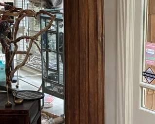 Carved Wood Column
