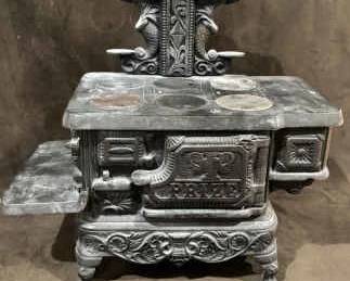 Antique Cast Iron Toy Stove