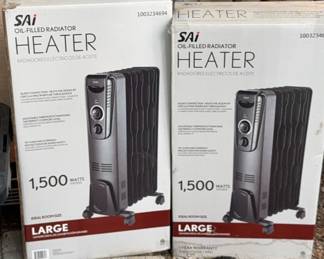SAI Oil Filled Radiator Heater New In Box