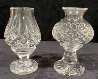 Waterford Crystal Hurricane Candle Holders