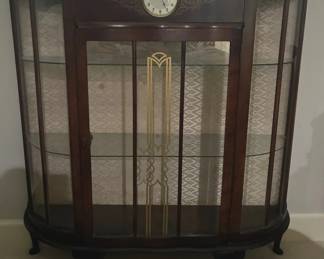 Smith Clocks Glass Display Cabinet