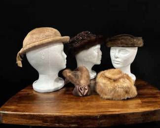 Vintage Fur Hats