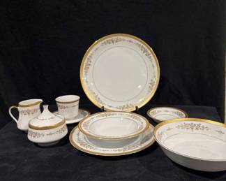 Mikasa Colony Gold China Set