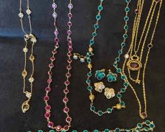 Colorful Crystal Necklaces