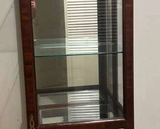 Glass Display Cabinet With Light