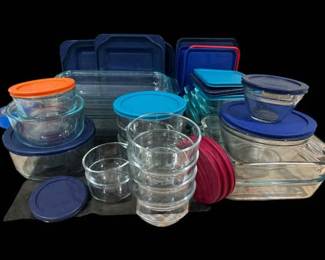 Pyrex Glass Storage Containers And Bakeware