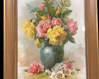 Paul De Longpre Chromolitho Summer Beauties