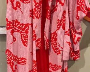 Kimono Silk Robe Cotton Kimono Haori