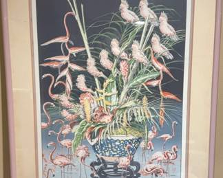 Robert Kercher Framed Art Birds Of Paradise