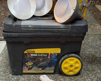 Stanley Mobile Tool Chest Portable Work Lights