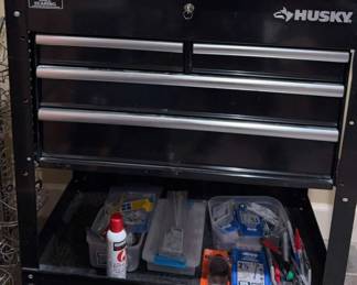 Husky Tool Box And Tools