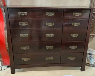 Handcrafted Wood Castle Ltd Tall 8 Drawer Dresser
