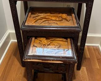 Asian Nesting Tables For Repair