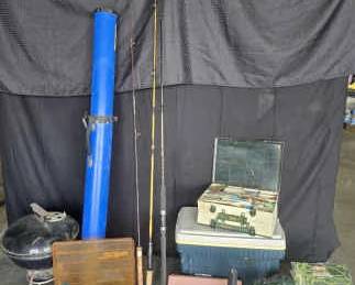 CT492Lake fishing mystery lot