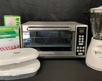 CT596Cuisinart Toaster Oven Osterizer Blender