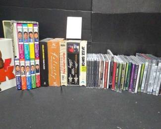 CT519Mystery Lot2 CDs, DVDs, VHS