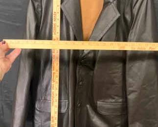 CT581Vintage Mens leather jacket and more