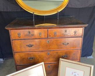 SR1026Antique Georgian or George 11 111 Chest Of Drawers