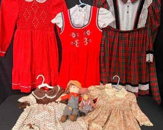 CT577Vintage Girls Clothes