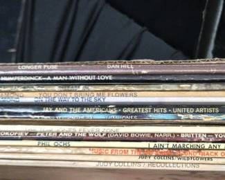 CT531Mystery Lot Many Different Genres Of Vinyl Records