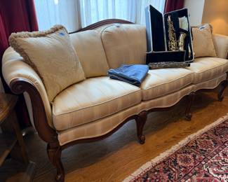 Ethan Allen Louis XV Style Sofa