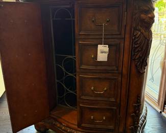 Wooden Wine Cabinet