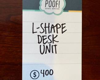 L-Shape Desk Unit