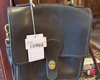 Coach Black Leather Crossbody