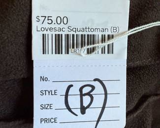 Lovesac Squattoman (B)