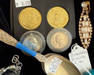 Coins, Silverware