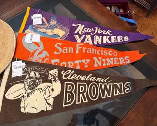 1940's Cleveland Browns Pennant