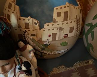 Southwest pottery vase
