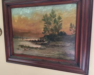   Circa 1900 original painting