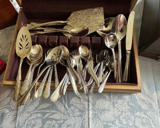 Silverplate flatware