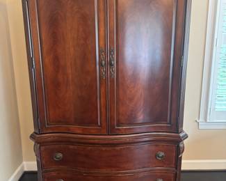 2 Door / 2 Drawer Armoire (26"D x 47"W x 75-1/2"H)