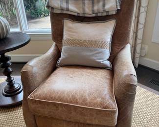 Hancock & Moore Leather Armchair Recliner